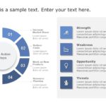 SWOT Analysis Animation 03 PowerPoint Template & Google Slides Theme