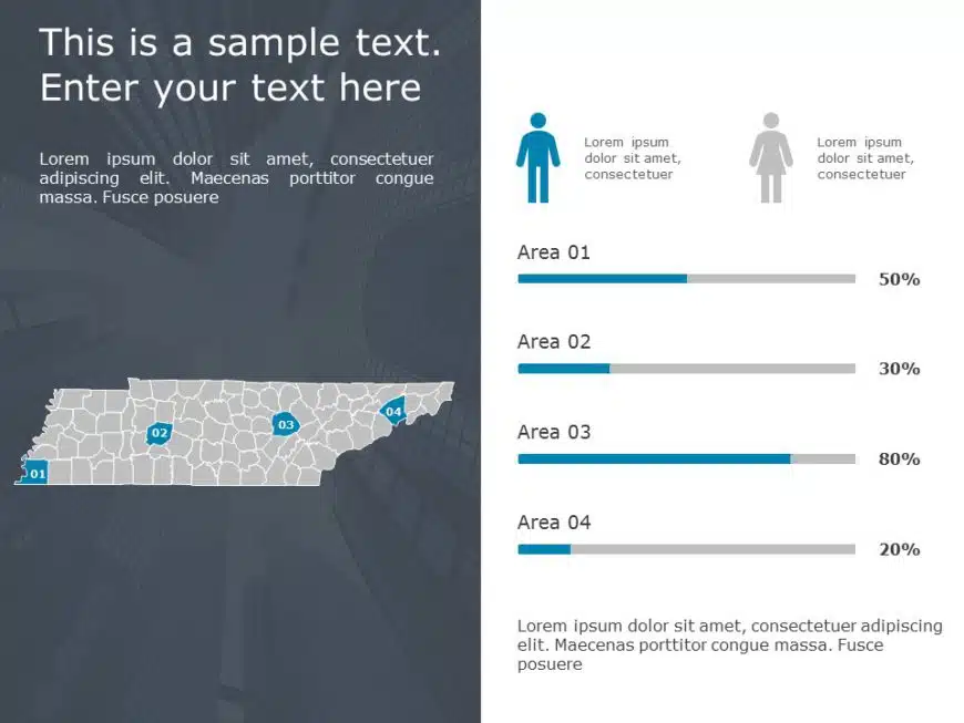 Tennessee Demographic Profile 2 PowerPoint Template