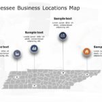 Tennessee Map Location 5 PowerPoint Template & Google Slides Theme