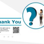 Thank You Slide with QR Code PowerPoint Template & Google Slides Theme