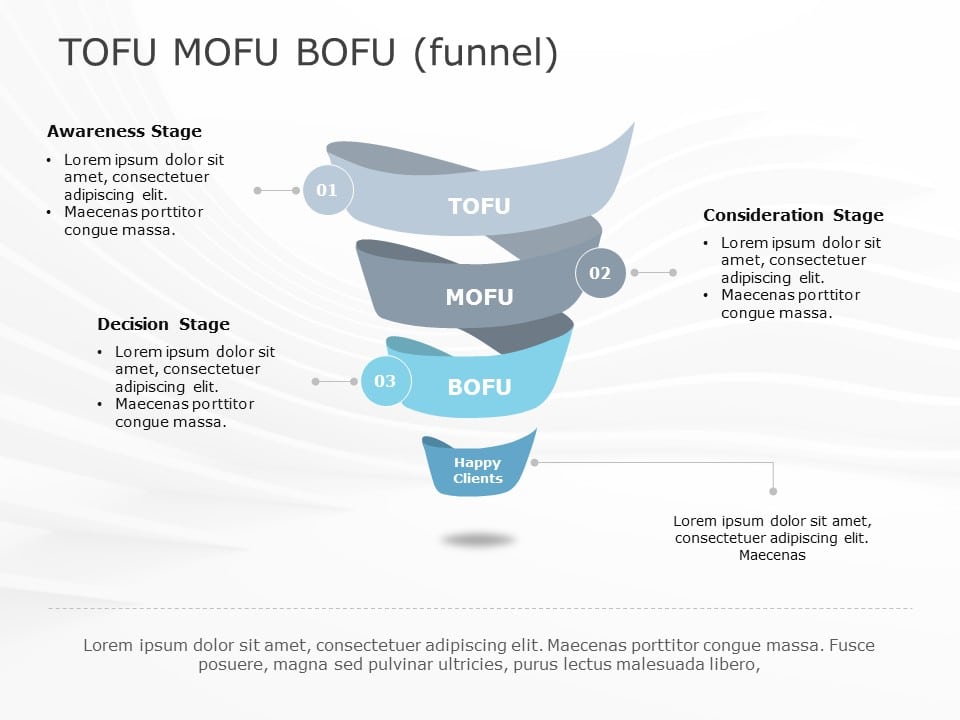 Tofu Mofu Bofu 04 PowerPoint Template & Google Slides Theme
