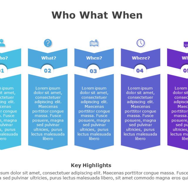 What Why PowerPoint Template
