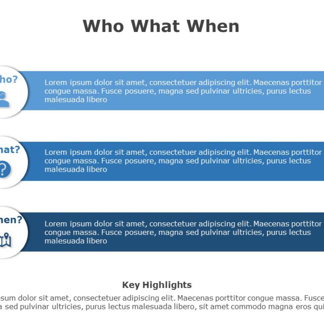 Why How What 01 PowerPoint Template | SlideUpLift image.
