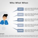 Who What When 01 PowerPoint Template