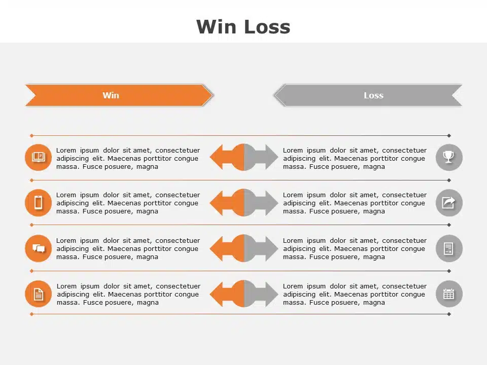 Win Loss 01 PowerPoint Template & Google Slides Theme