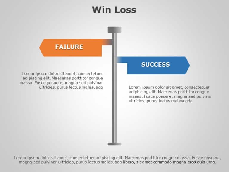 Win Loss 03 PowerPoint Template