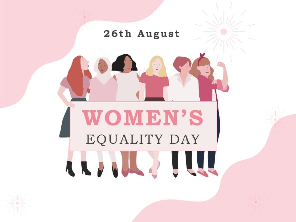 Women Equality Day 03 PowerPoint Template
