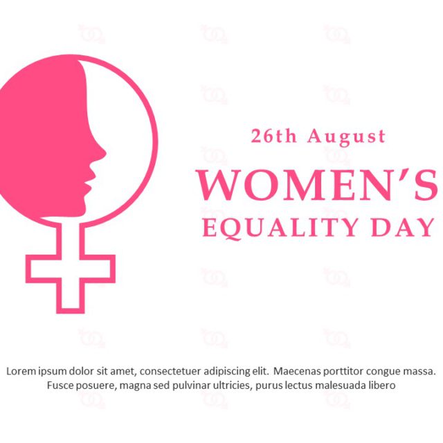 Women Equality Day 12 PowerPoint Template