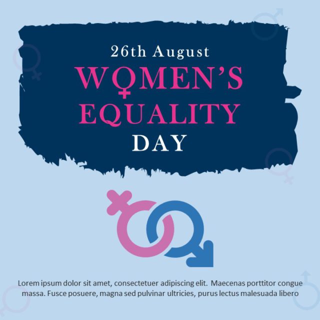 Women Equality Day 02 PowerPoint Template