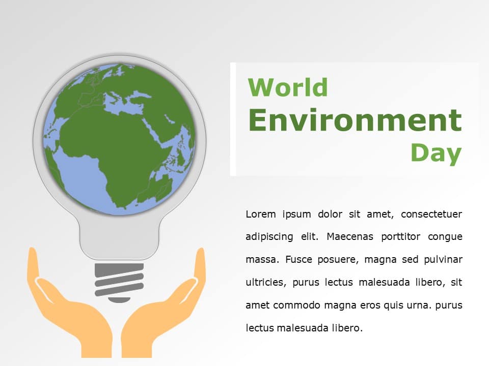 World Environment Day 04 PowerPoint Template & Google Slides Theme