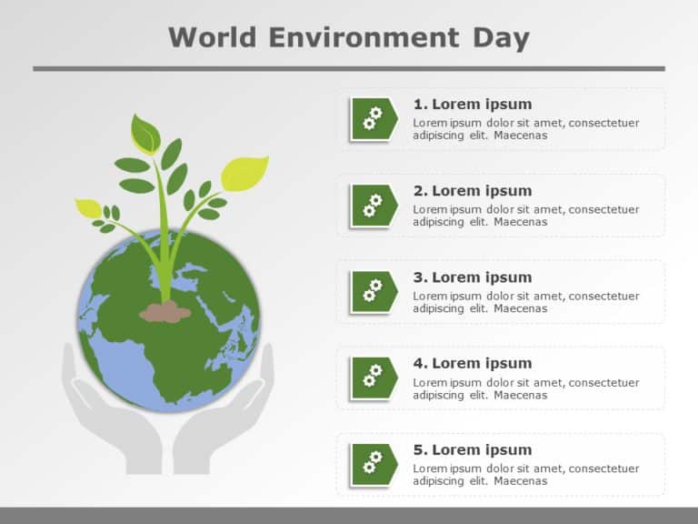 World Environment Day 05 PowerPoint Template
