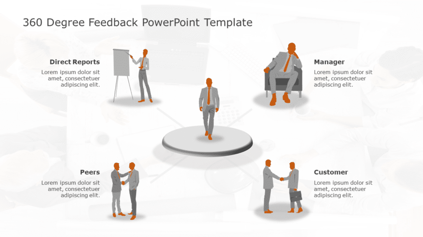 360 Degree Feedback PowerPoint Template