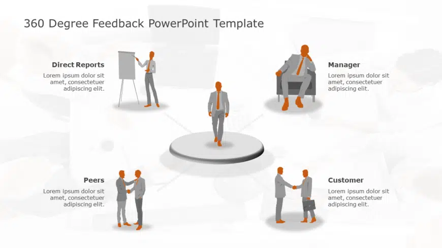 360 Degree Feedback PowerPoint Template