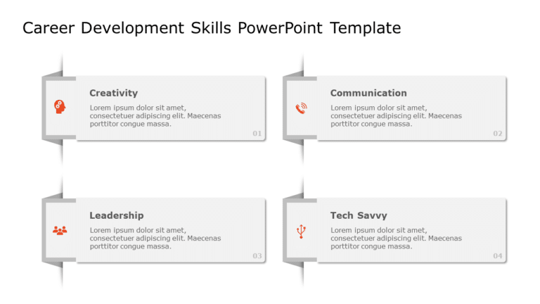 Career Development Skills PowerPoint Template & Google Slides Theme