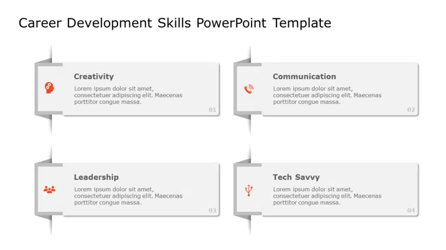 Career Development Skills PowerPoint Template