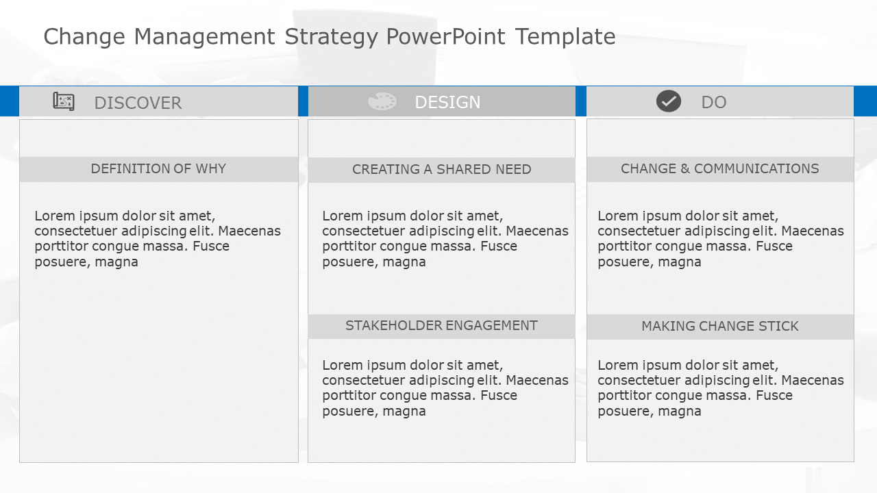 Change Management Strategy 02 PowerPoint Template & Google Slides Theme