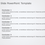 Conclusion Slide 06 PowerPoint Template & Google Slides Theme