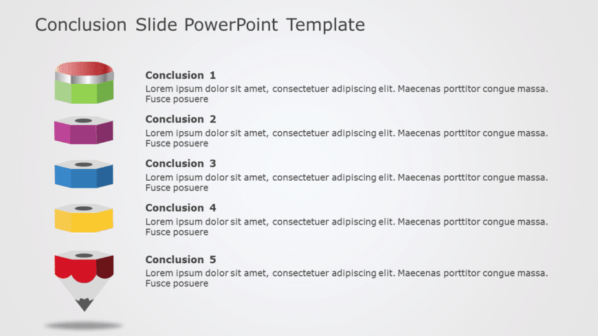 Conclusion Slide 06 PowerPoint Template