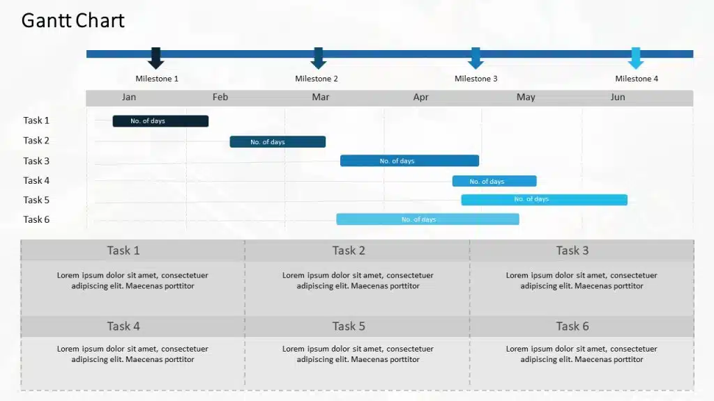 Monthly Gantt Chart Template