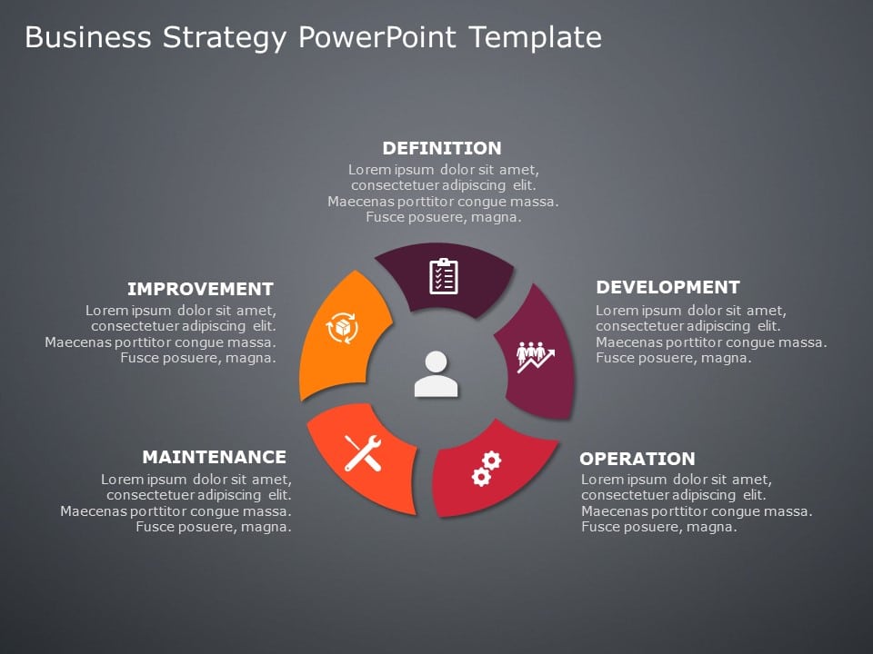 Business Process Flow 2 PowerPoint Template