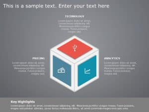 3D Boxes Priorities PowerPoint Template | SlideUpLift