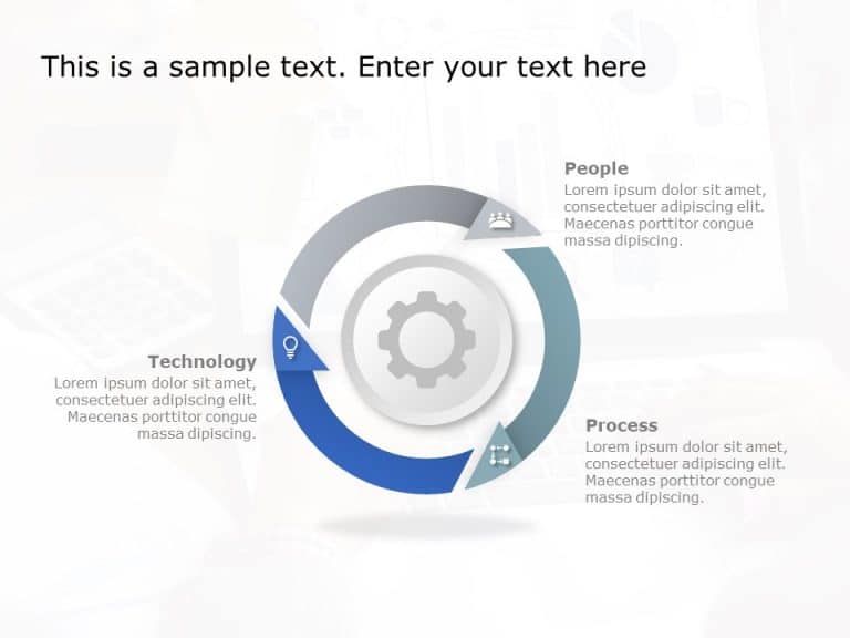Process Cycle PowerPoint Template