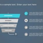4 Steps Funnel PowerPoint Template