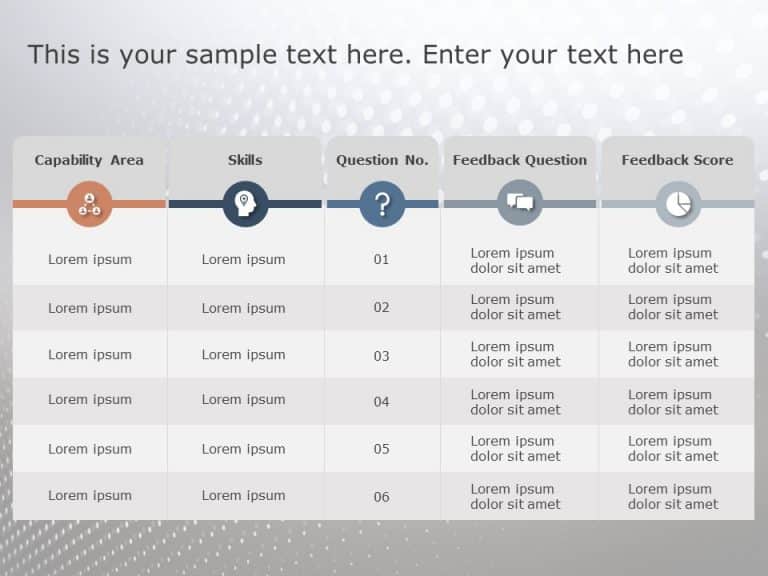 Questionnaire PowerPoint Template | SlideUpLift