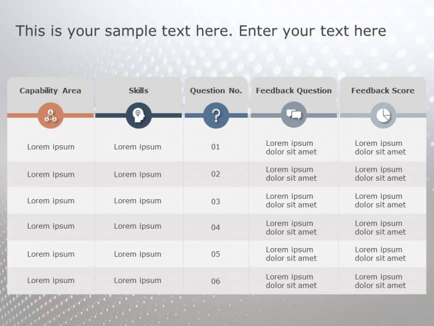 Questionnaire PowerPoint Template