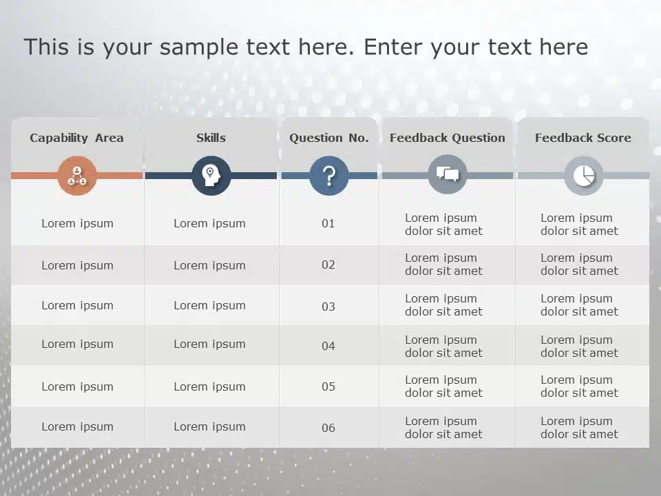 Questionnaire PowerPoint Template & Google Slides Theme