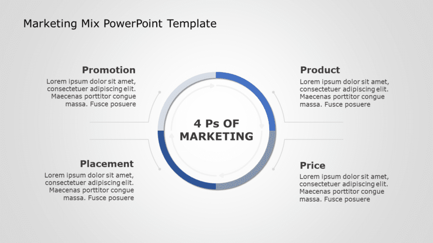 Marketing Mix PowerPoint Template