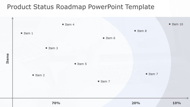 Product Status Roadmap PowerPoint Template & Google Slides Theme