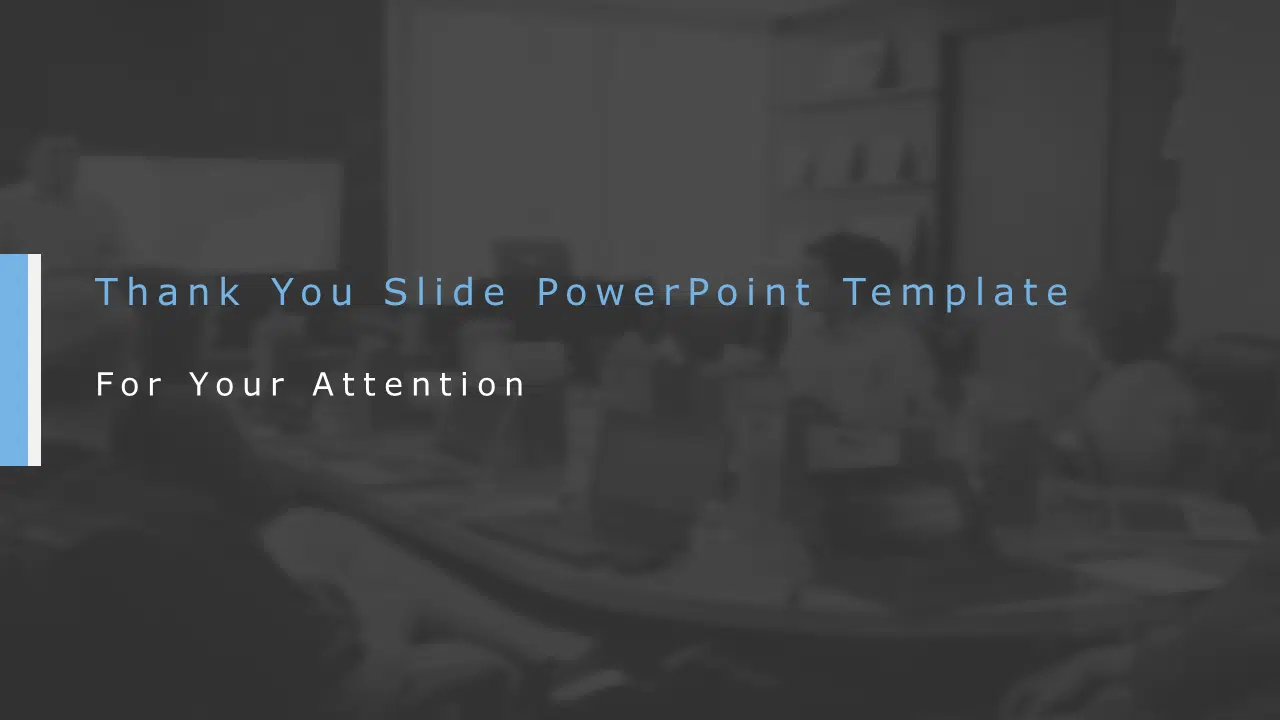 Thank You Slide 04 PowerPoint Template & Google Slides Theme