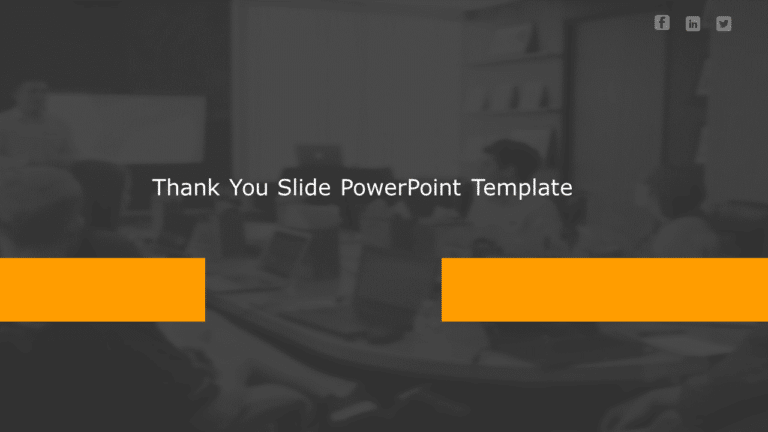 Thank You Slide 11 PowerPoint Template & Google Slides Theme