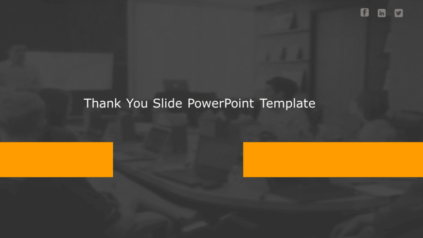 Thank You Slide 11 PowerPoint Template