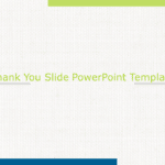 Thank You Slide 12 PowerPoint Template & Google Slides Theme