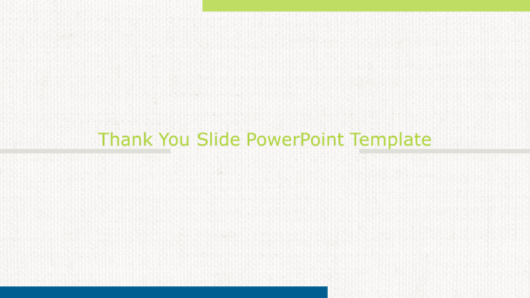 Thank You Slide 12 PowerPoint Template & Google Slides Theme