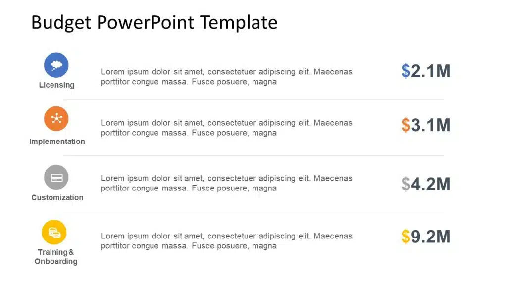 Budget PowerPoint Template