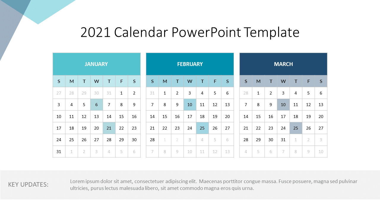 2021 Calendar 02 PowerPoint Template & Google Slides Theme