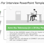 30 60 90 day plan for interview PowerPoint Template 01 & Google Slides Theme