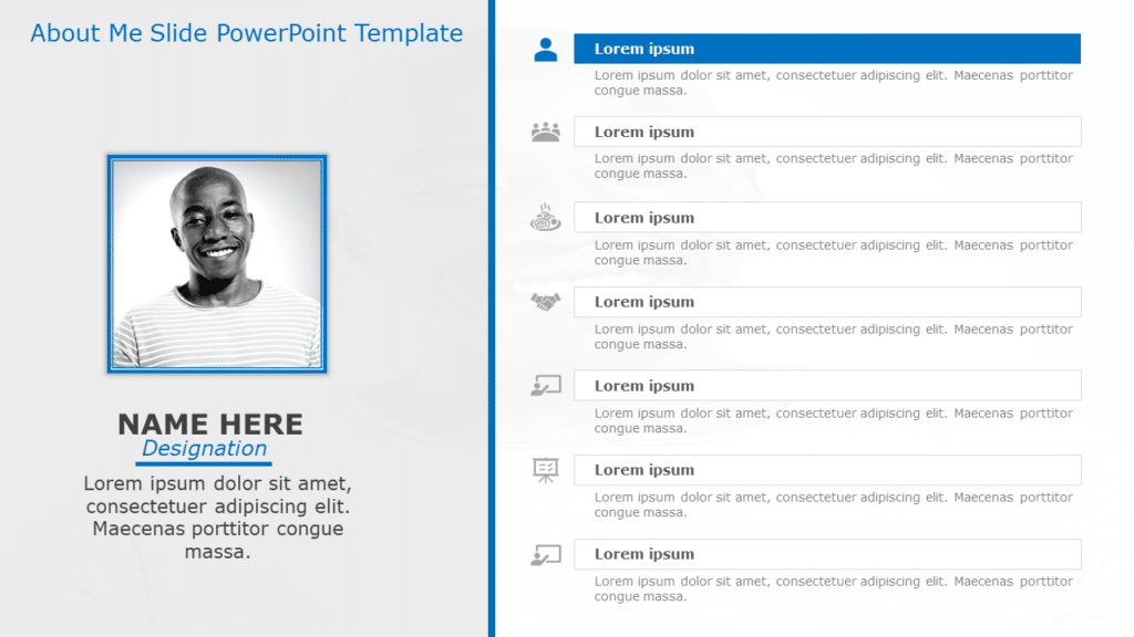 About Me Slide Templates to Introduce Yourself with Style | SlideUpLift