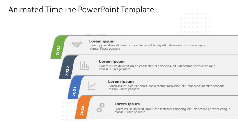 Animated Timeline 03 PowerPoint Template & Google Slides Theme
