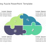 Cloud Computing Puzzle PowerPoint Template & Google Slides Theme