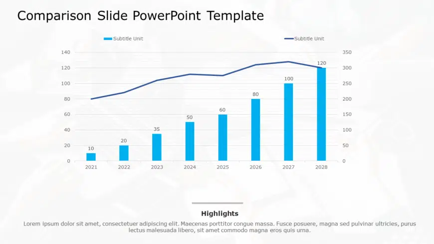 Comparison Slide PowerPoint Template