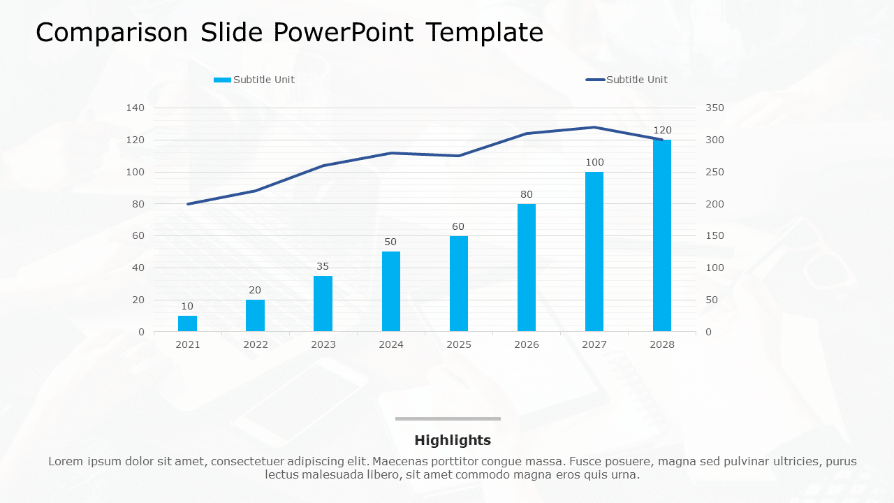 Comparison Slide PowerPoint Template & Google Slides Theme