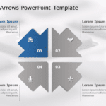 Converging Arrows 02 PowerPoint Template & Google Slides Theme