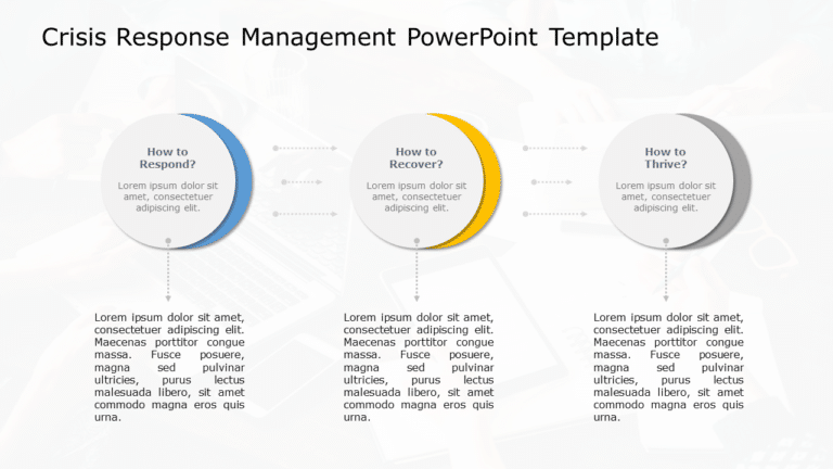 Crisis Response Management PowerPoint Template & Google Slides Theme