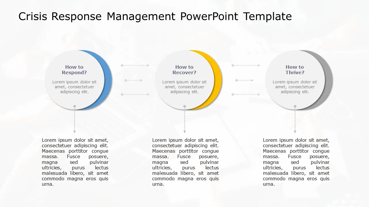 Crisis Response Management PowerPoint Template & Google Slides Theme