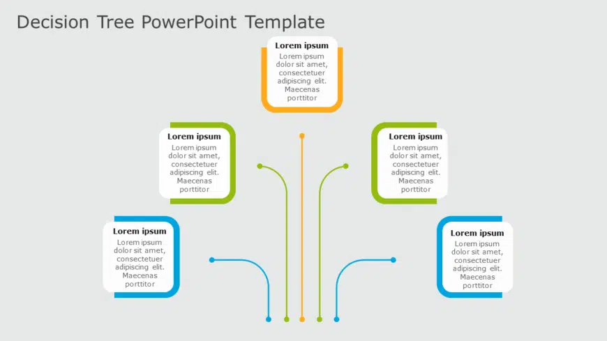 Decision Tree 05 PowerPoint Template