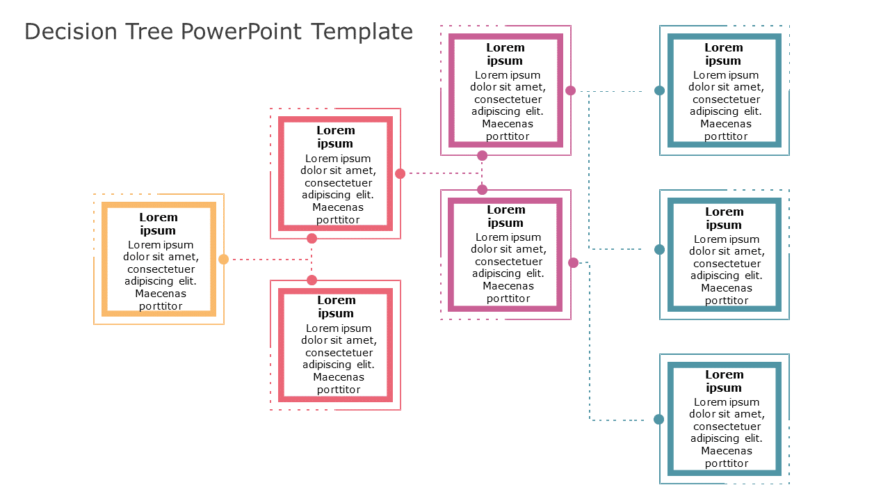 Decision Tree 10 PowerPoint Template & Google Slides Theme